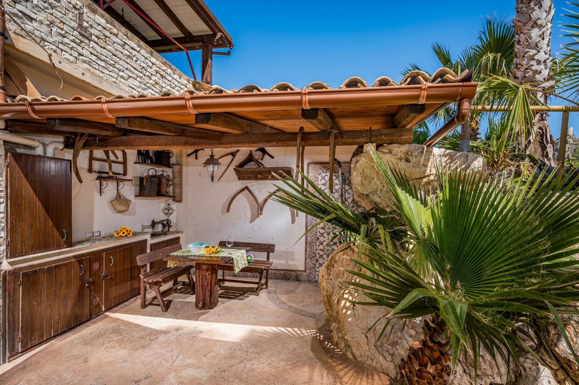 Ferienhaus Anna E Cantina Vito Vicinissimi Riserva Dello Zingaro *
